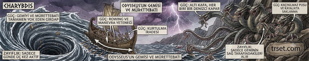 Skylla güçleri ve zaafları
