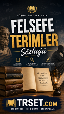 En Kapsamlı  Felsefe Terimler Sözlüğü