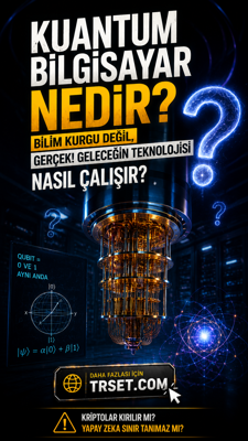Kuantum Bilgisayar Nedir? Bilim Kurgu Değil Gerçek: Geleceğin Teknolojisi Nasıl Çalışır?