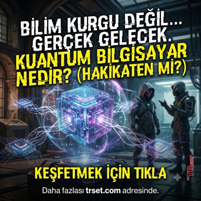 Kuantum Bilgisayar Nedir? Bilim Kurgu Değil Gerçek: Geleceğin Teknolojisi Nasıl Çalışır?