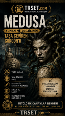 Medusa Kimdir? Yunan Mitolojisinin Taşa Çeviren Gorgon'u