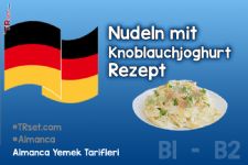 Nudeln mit Knoblauchjoghurt Rezept