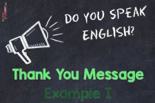 Thank You Message : British Council
